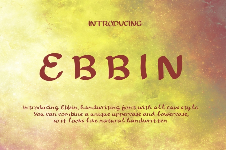 Ebbin Font Download