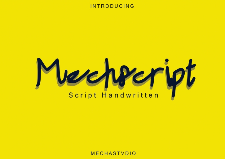 Mechscript Font Download
