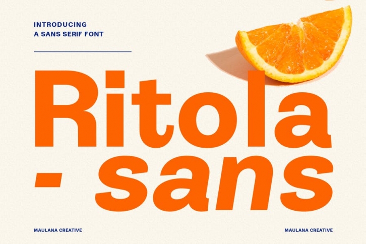 Ritola Sans Display Font Font Download