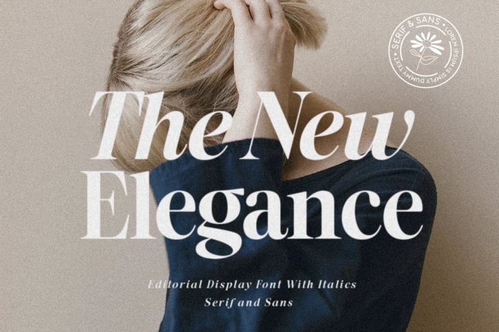 The New Elegance Serif & Sans Font Download