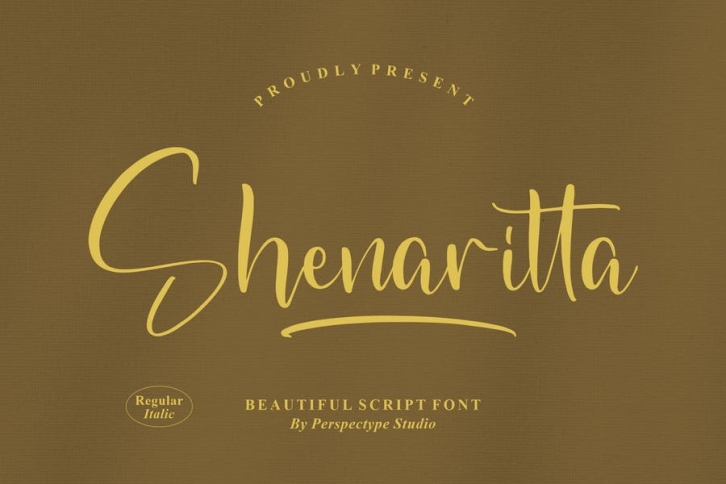 Shenaritta Script Font Font Download