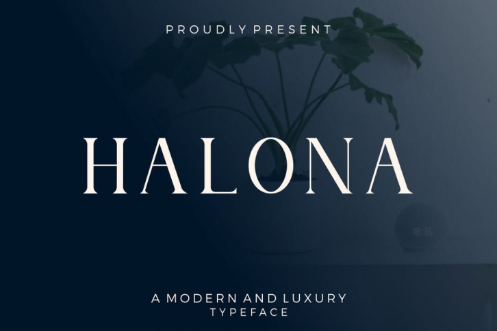 Halona Modern Serif Font Font Download