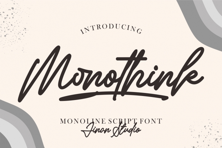 Monothink Font Download