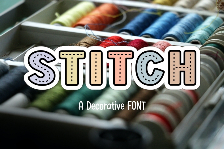 Stitch Font Download