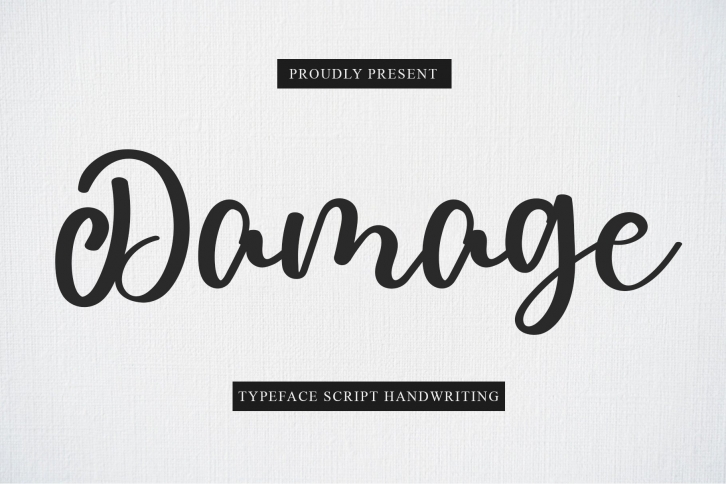 Damage Font Download