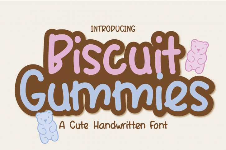 Biscuit Gummies Font Download