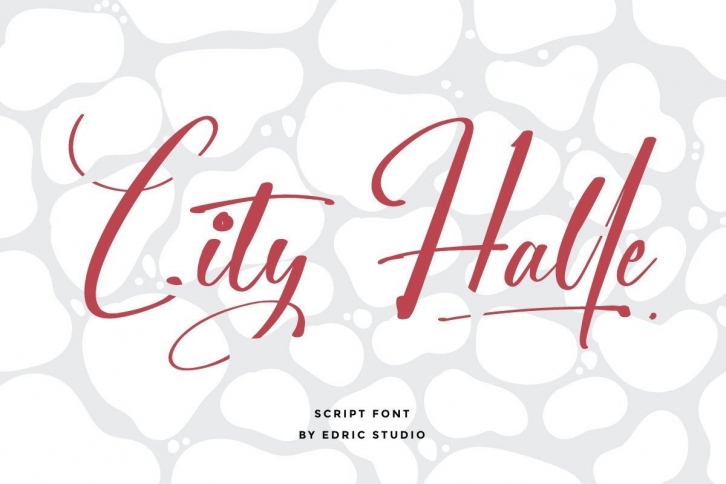 City Halle Font Download