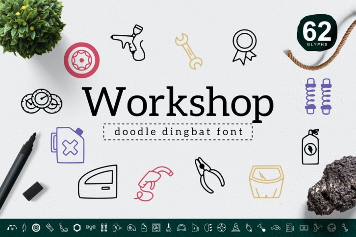 Workshop Dingbat Font Download