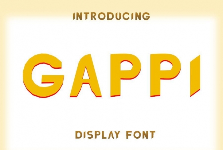 Gappi Font Download