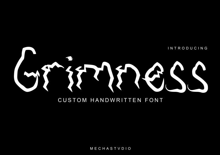 Grimness Font Download