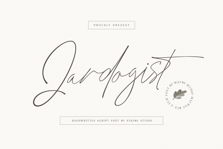 Jardogist Font Download