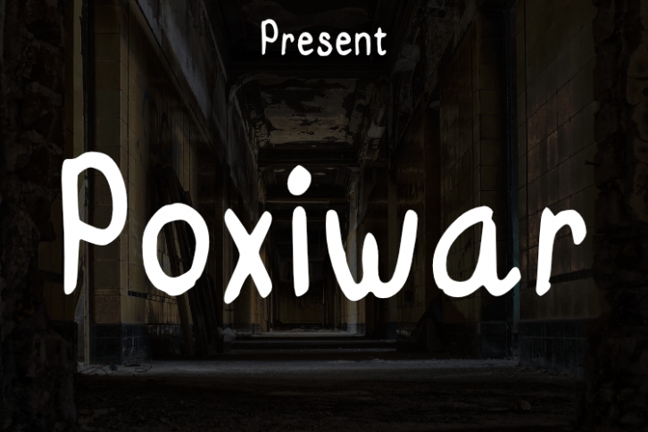 Poxiwar Font Download