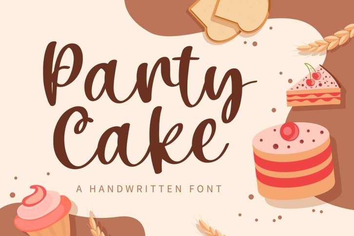 Party Cake Font Download