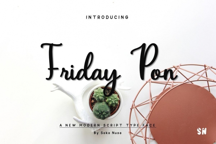 Friday Pon Font Download