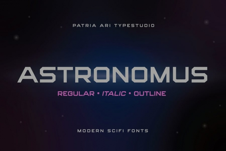 Astronomus Font Download