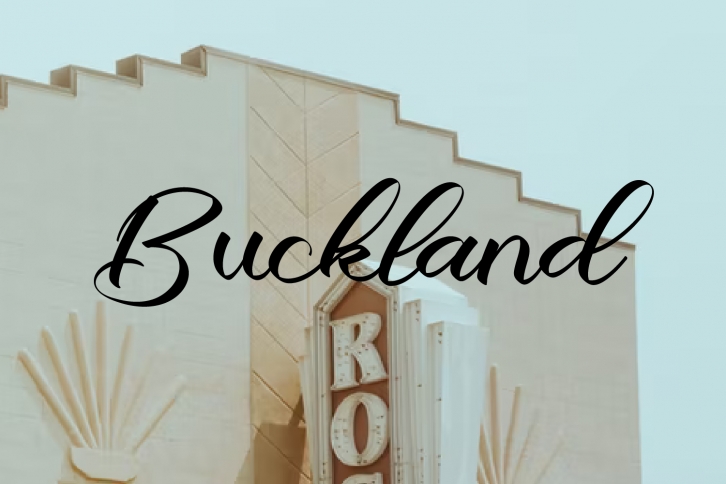 Buckland Font Download