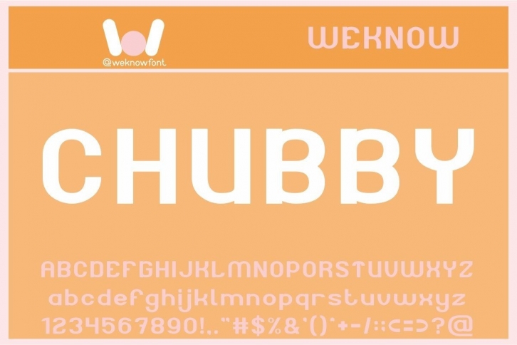 Chubby Font Download