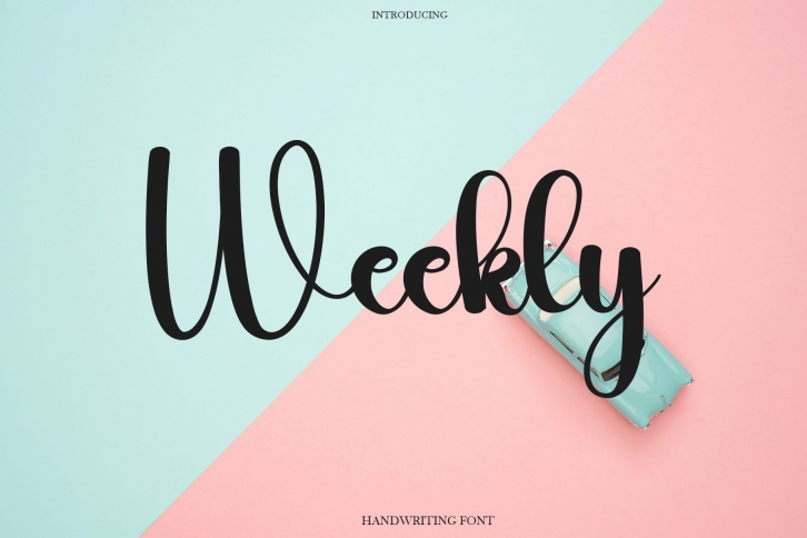Weekly Font Download