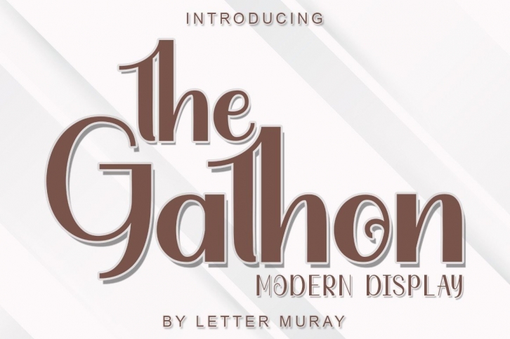 The Gathon Font Download