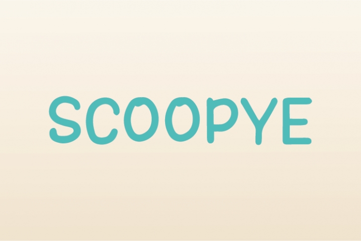 Scoopye Font Download