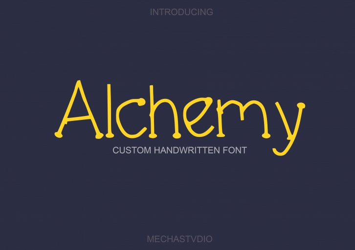 Alchemy Font Download