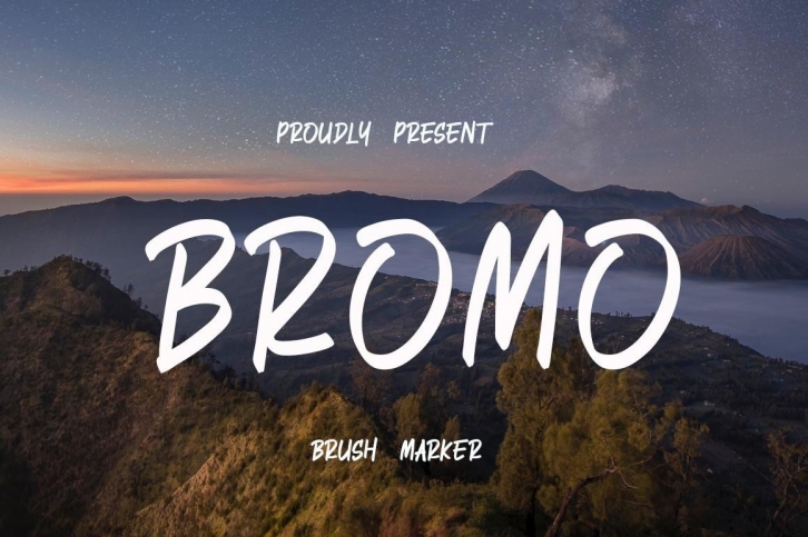 Bromo Font Download