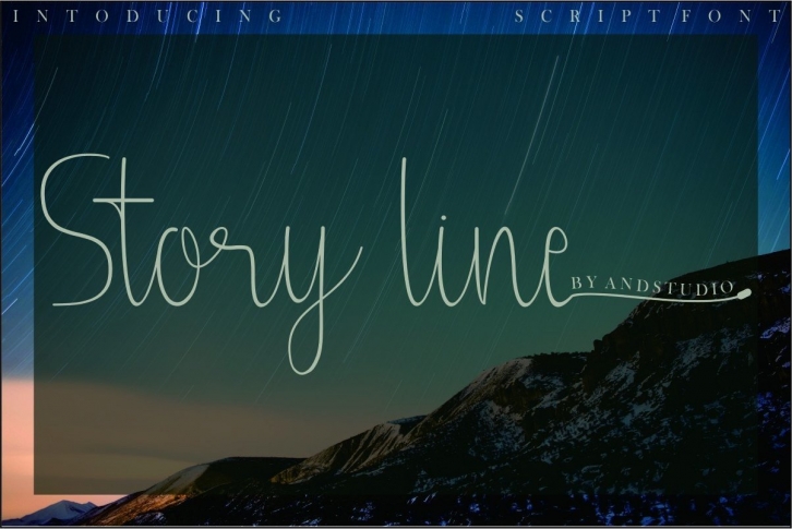 Story Line Font Download