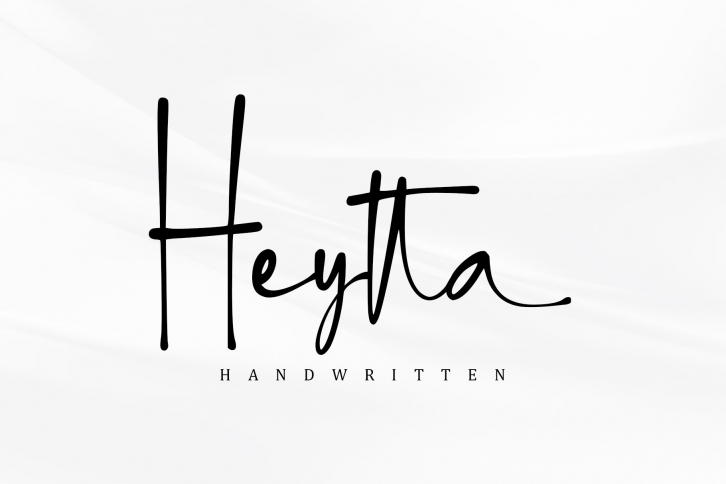 Heytta Handwritten Font Download