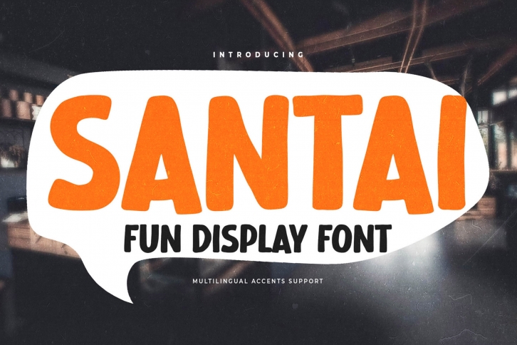 SANTAI Font Download