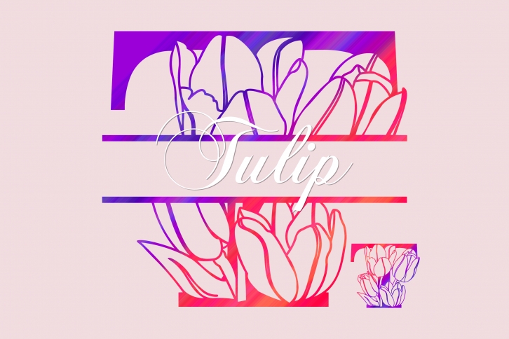 Tulip Split Font Download