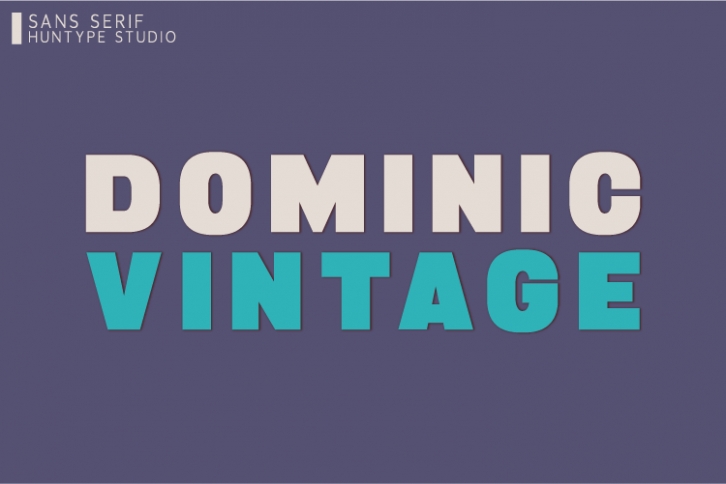 Dominic Vintage Font Download