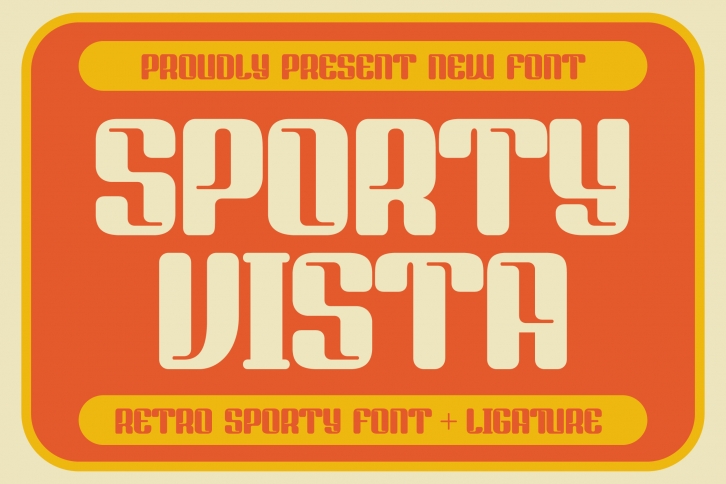 SPORTY VISTA Font Download