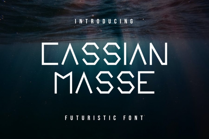 Cassian Masse Futuristic Font Font Download