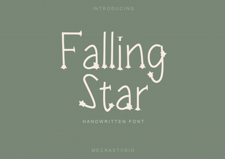 Falling Star Font Download