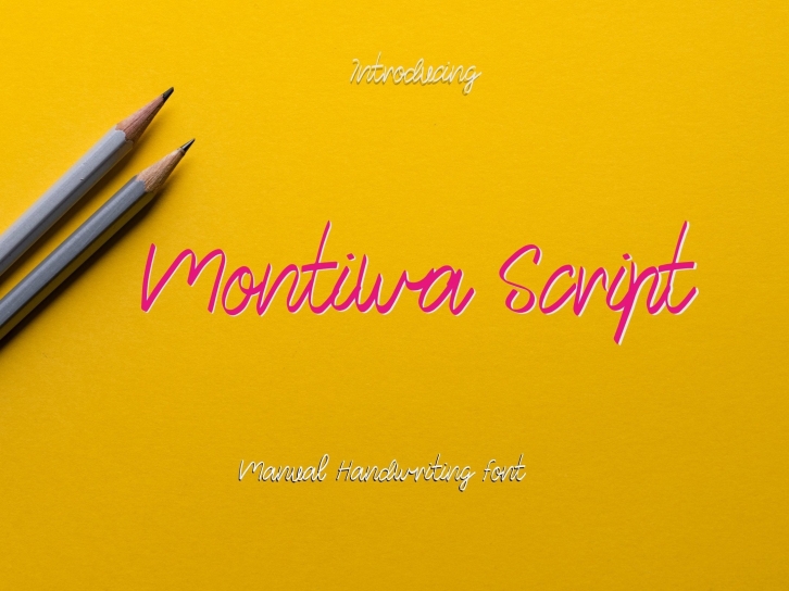 Montiwa Font Download