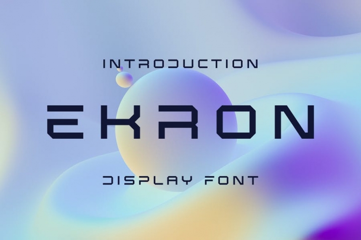 Ekron Font Font Download