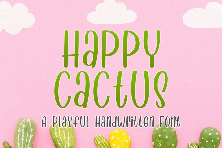 Happy Cactus Font Download