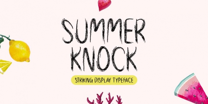 Summer Knock Font Download