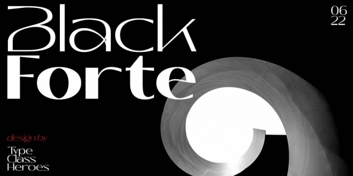 Black Forte Font Download