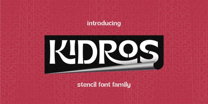 Kidros Font Download