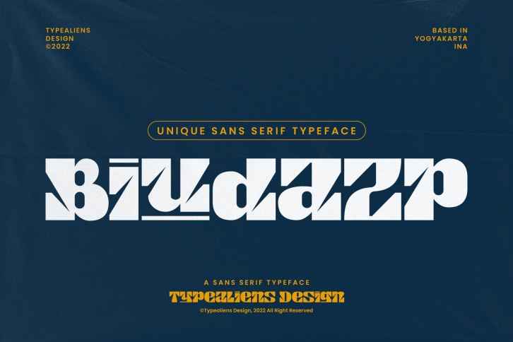 Biudazp Font Download