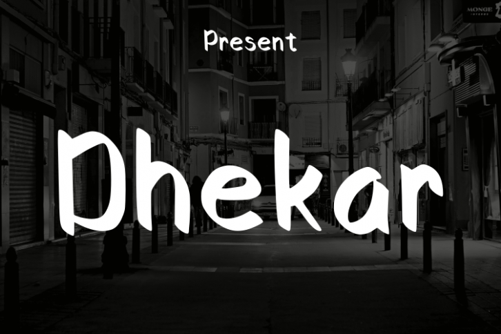 Dhekar Font Download