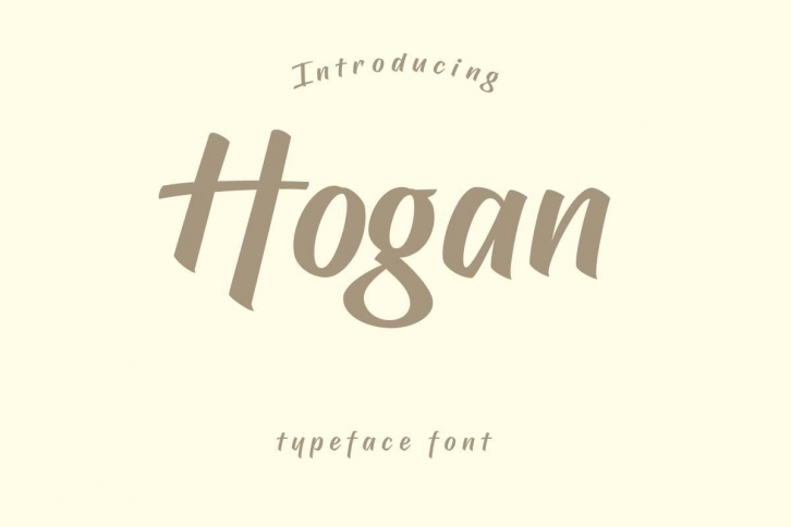 Hogan Font Download