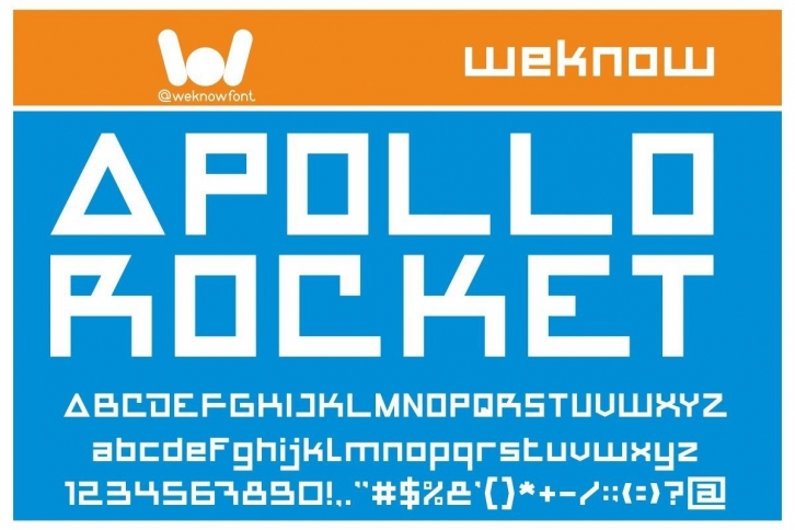 Apollo Rocket Font Download