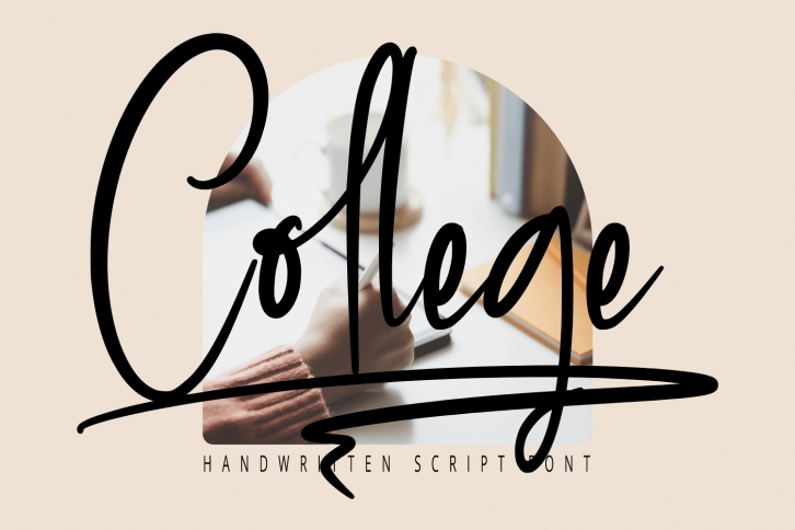 College Font Download