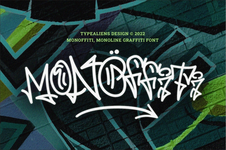 Monoffiti Font Download