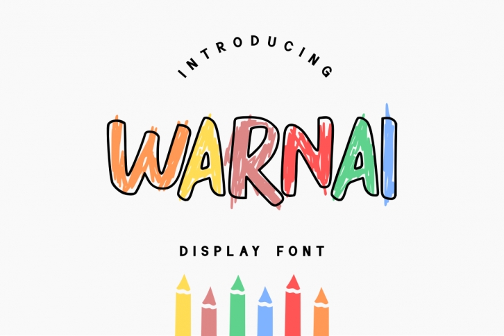 Warnai Font Download