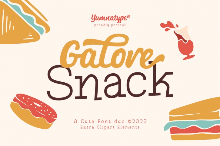 Galore Snack Font Download