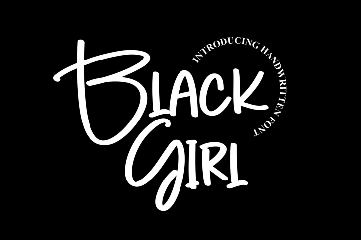 Black Girl Font Download