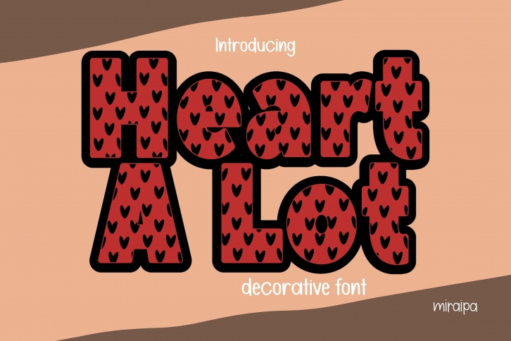 Heart a Lot Font Download